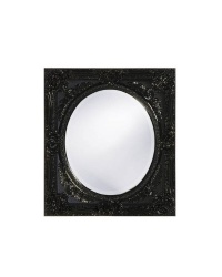 Monique Mirror in Glossy Black