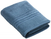 Lenox Platinum Collection 30-inch by 58-inch Bath Towel, Stone Blue