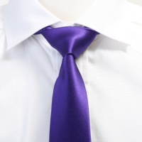 ililily 2.25 Inch Formal Classic Solid Color Satin Tie (tie-148-0)