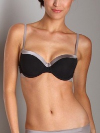 Calvin Klein Womens Satin Sculpt Balconet