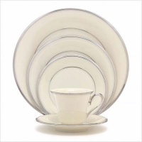 Lenox Lenox Solitaire White 5 Piece Place Setting