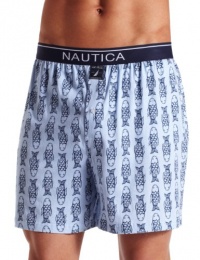 Nautica Men's Knit Toggle Fish Boxer