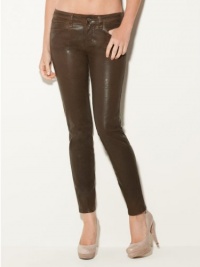 GUESS Brittney Ankle Skinny Coated Jeans