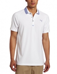 Puma Golf Men's Raglan Jacquard Polo Tee