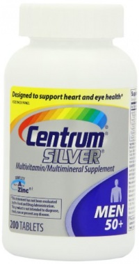 Centrum Silver Men 50+, 200-Count Bottle