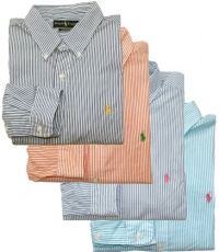 Polo Ralph Lauren Custom-Fit Thin Stripe Poplin