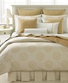 Barbara Barry Dream Floating Lotus Queen Sham -Gilded