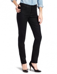 Not Your Daughter's Jeans Women's Petite Geometric Print Sheri Skinny Jean