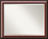 Cambridge Mahogany Wall Mirror - Large