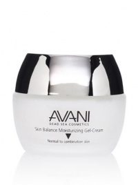 Avani Dead Sea Skin Balance Moisturizing Gel-Cream - For Normal to Combination Skin