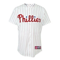 MLB Mens Philadelphia Phillies Home Replica Baseball Jersey