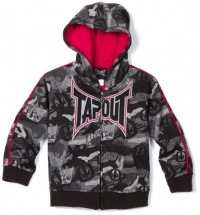 Tapout Boys 2-7 Digi Hoody, Black, 4