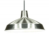 Nuvo 76/661 Brushed-Nickel Metal 100-Watt 16-Inch Pendant Shade