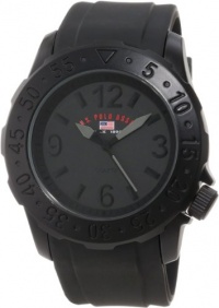 U.S. Polo Assn. Men's US9120 Phantom Black Rubber Strap Analog Watch