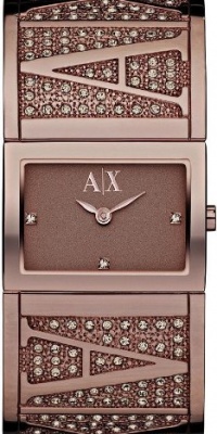 Armani Exchange Brown Stainless Steel Ladies Watch AX4115