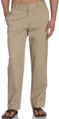 IZOD Men's Saltwater Flat Front Classic Fit Chino Pant