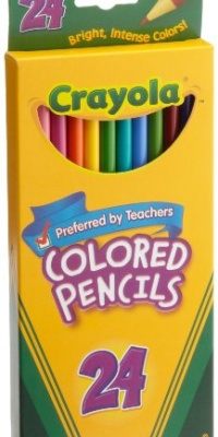 Crayola 24ct Long Colored Pencils