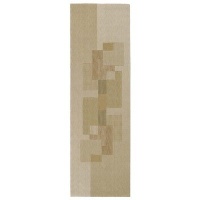 Calvin Klein Home Loom Select LS01 Rectangle Rug, 2.3-Feet by 7-1/2-Feet, Beige