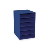 Classroom Keeper 6 Shelf Orgainizer, Blue, (001312)