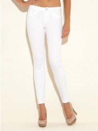 GUESS Brittney White Denim Leggings, TRUE WHITE (29 / RG)