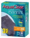 Aquaclear Activated Carbon Insert, 30-Gallon Aquariums, 3-Pack