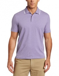 Perry Ellis Men's Short Sleeve Slub Polo Shirt