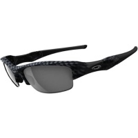 Oakley Flak Jacket Adult Asian Fit Sport Designer Sunglasses/Eyewear - True Carbon Fiber/Slate Iridium / One Size Fits All