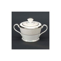 Noritake Silver Palace Sugar Bowl with Cover