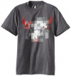 NBA Men's Chicago Bulls Graystone Cubicle Tee Shirt (Grey, Medium)