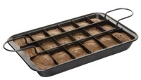 Slice Solutions 11-by-7-Inch Precut Brownie Pan Set