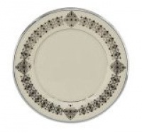 Lenox Solitaire Platinum Banded Ivory China 9-Inch Accent Plate