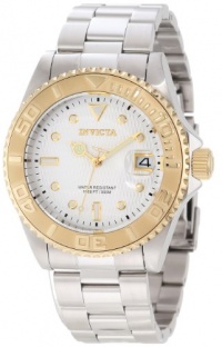 Invicta Men's 12836 Pro Diver Automatic Silver Dial Watch