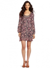 Plenty by Tracy Reese Women's Embellished Shift Dress, Border Paisley, 4