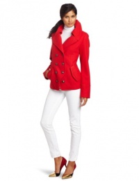 D.E.P.T. Women's Classic Pea Coat