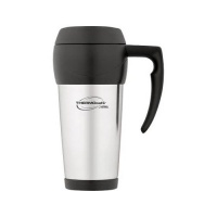 Thermos DF4000 Travel Mug, Stainless Steel