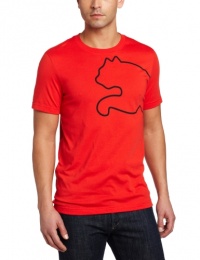 PUMA Men's Outline Cat Tee