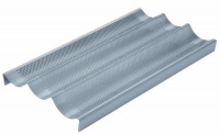 Chicago Metallic Commercial II Non-Stick Perforated Baguette Pan