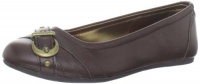 Jessica Simpson Jovie Flat (Little Kid/Big Kid),Brown,2.5 M US Little Kid