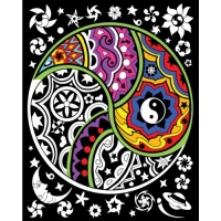 Yin Yang - 16x20 Fuzzy Velvet Poster