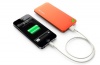 Jackery Air 5000mAh (Orange) Ultra Thin External Battery Power Bank Backup Charger for iPhone 5, 4S, 4, iPad 4, 3, 2, Mini, iPod (Apple Cable Required) Samsung Galaxy S4, S3, S2, Note 2, HTC One, EVO, Thunderbolt, Incredible, Droid DNA, Motorola ATRIX, Mo