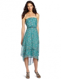 Ella moss Women's Georgia Strapless Dress, Teal, Medium