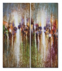 Bubbles by Grace Feyock Wall Art - 50 x 20 (Set of 2)