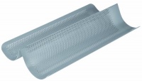 Chicago Metallic Commercial II Non-Stick Perforated French Bread Pan