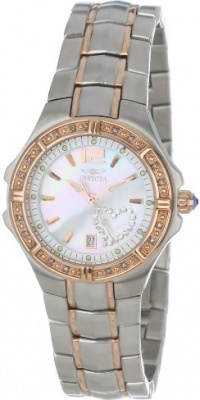 Invicta Women's 0694 Wildflower Collection Diamond Accented Two-Tone Watch