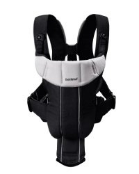 BABYBJORN Baby Carrier Active, Black/Silver