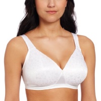 Playtex Women's Cross Your Heart Foam Lined Heart Jacquard Soft Cup Bra