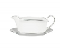 Vera Wang by Wedgwood Blanc Sur Blanc Gravy Boat