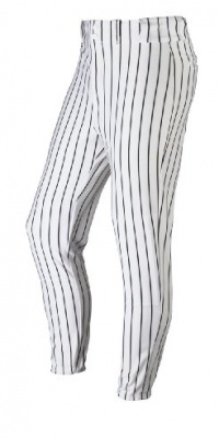 Wilson Adult Poly Warp Knit Woven Pinstripe Baseball Pant