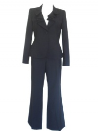 ANNE KLEIN Women's Jacket And Pants Suit-BLACK-14P