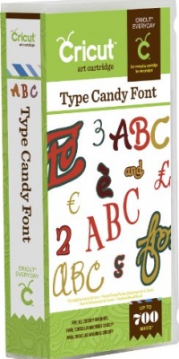 Cricut Type Candy Cartridge